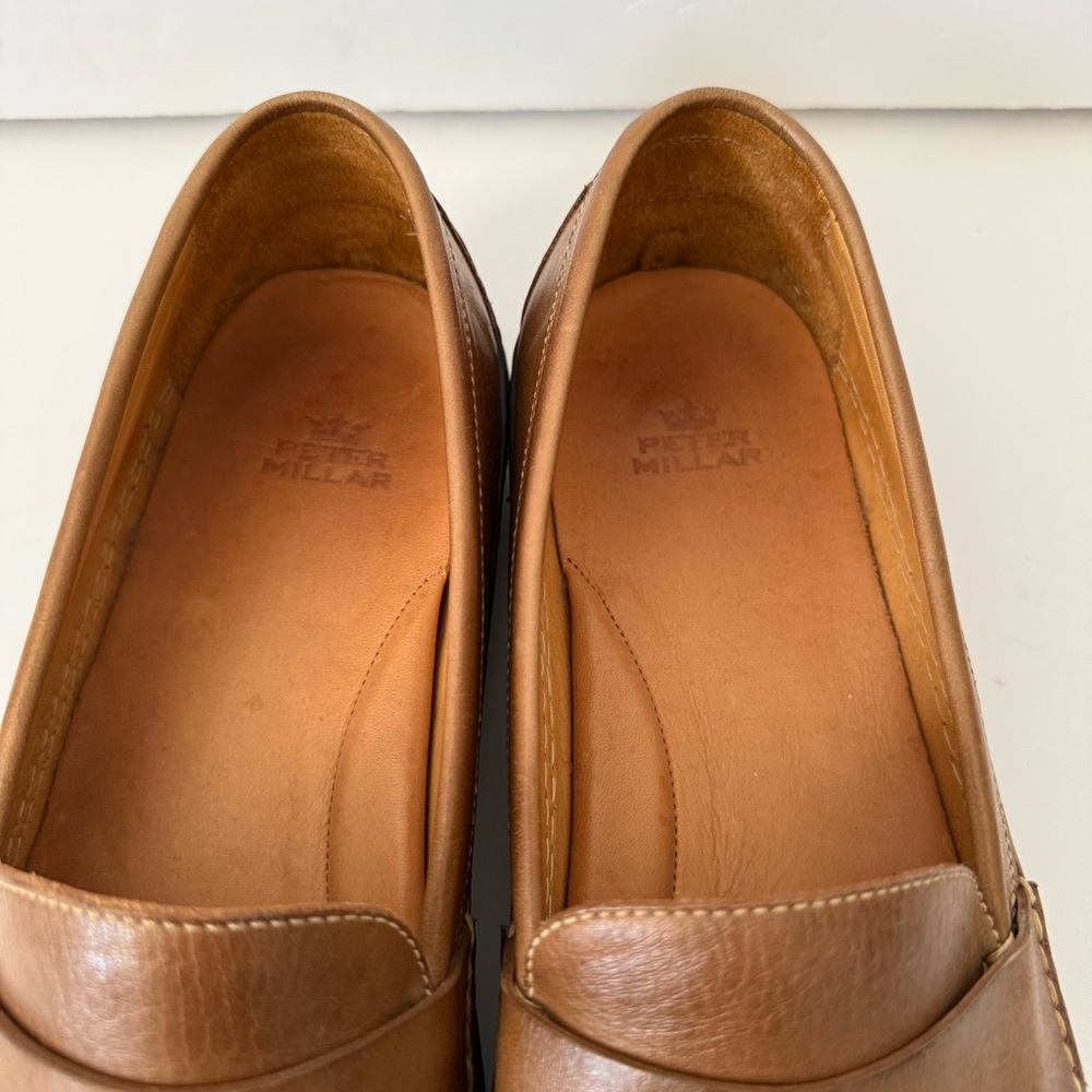 Peter Millar Men’s Napa Penny Driver Loafer Size 11 - Picture 3 of 7